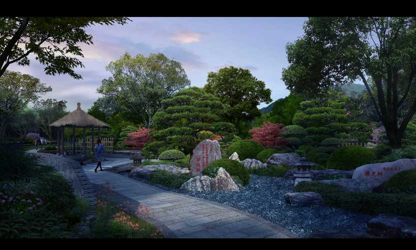 居住區(qū)住宅景觀庭院園林工程規(guī)劃建筑施工圖效果圖設(shè)計(jì)-豬八戒網(wǎng)