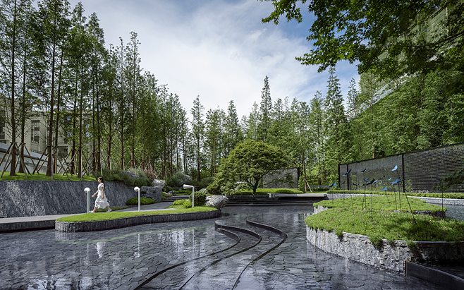 重慶陽光城未來悅 現代 住宅景觀 景觀亭 水景 花池 植物 草坪 臺階(SED新西林景觀國際,擁有國家高新技術企業(yè)資質,國家風景園林工程設計專項甲級資質,業(yè)務范圍:景觀都市環(huán)境設計、住宅及社區(qū)景觀設計、商業(yè)地產景觀設計、養(yǎng)老地產及產業(yè)園區(qū)景觀設計、酒店及度假景觀設計、城市規(guī)劃景觀設計)